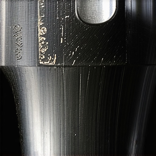 Close-up image of conical burrs with visible damage and dullness, illustrating wear signs